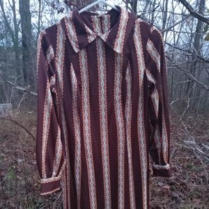 Vintage Geometric Dress